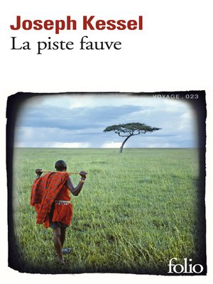 cover image of La piste fauve